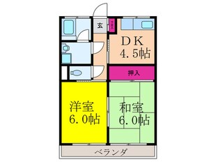 上田マンションの物件間取画像